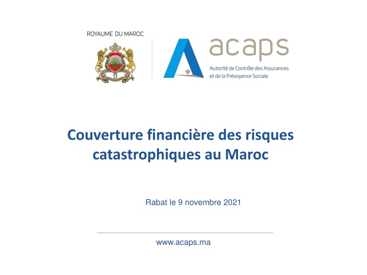 couverture financi re des risques catastrophiques