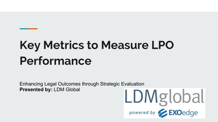 key metrics to measure lpo performance
