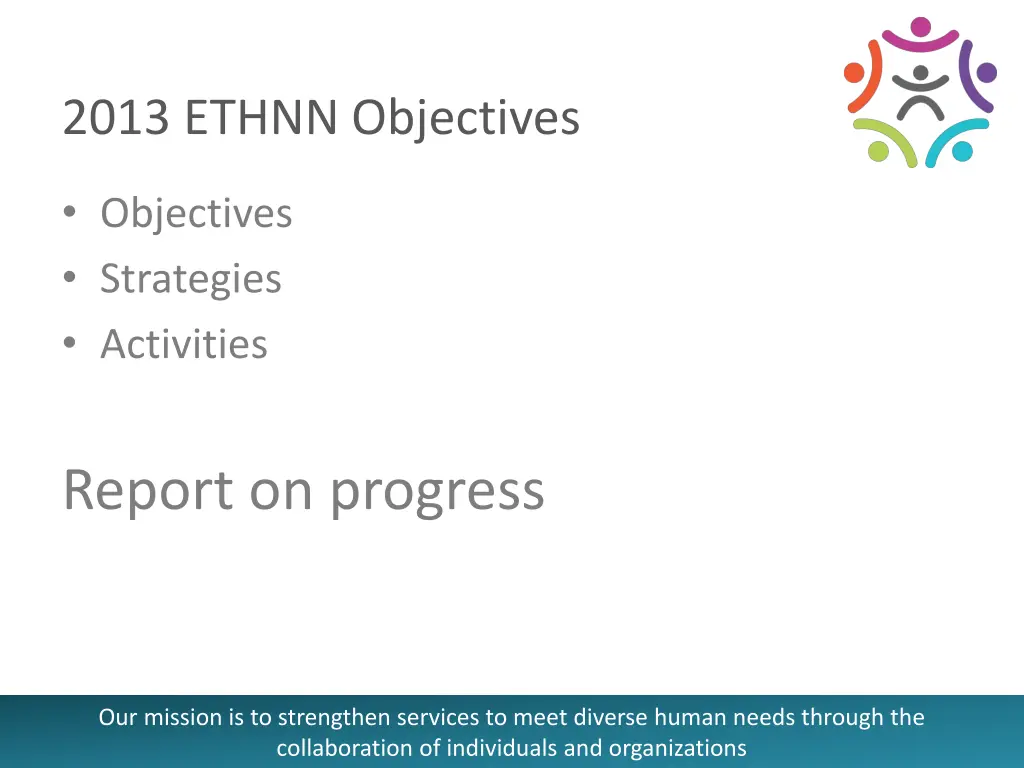 2013 ethnn objectives