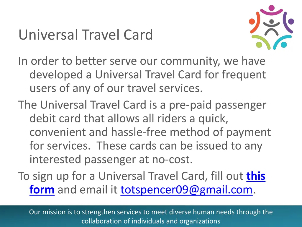 universal travel card