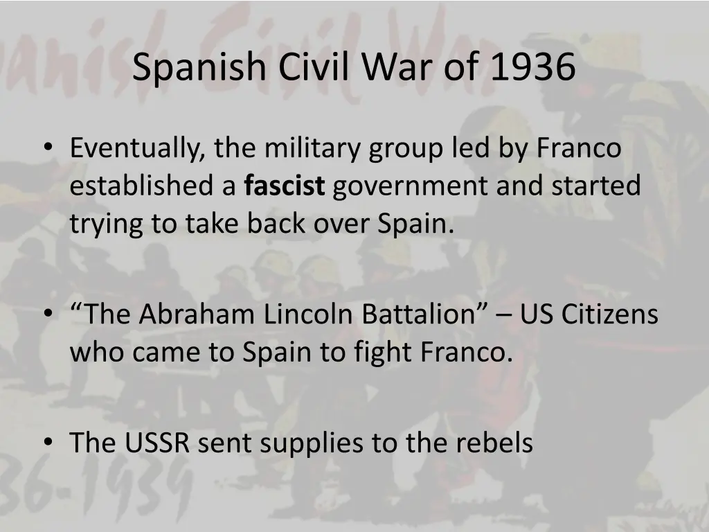 spanish civil war of 1936 1