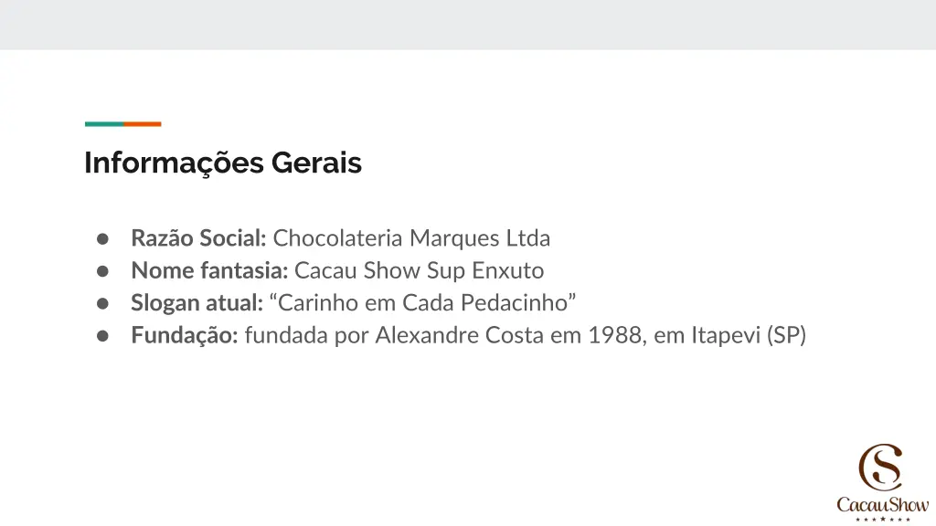 informa es gerais