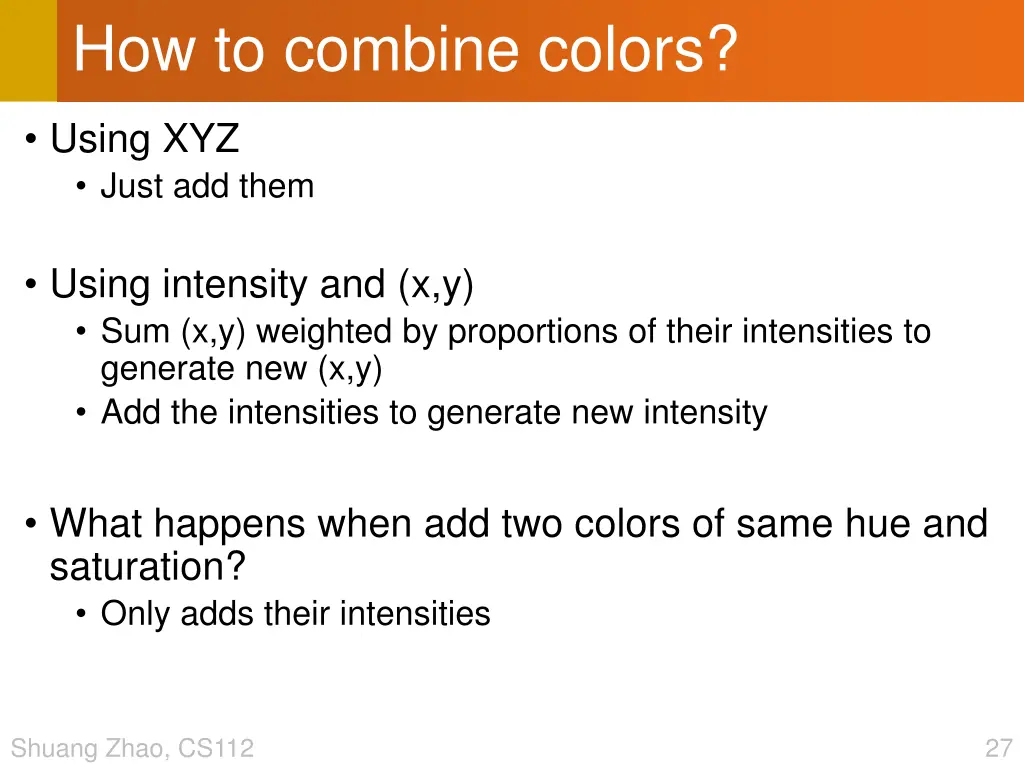 how to combine colors