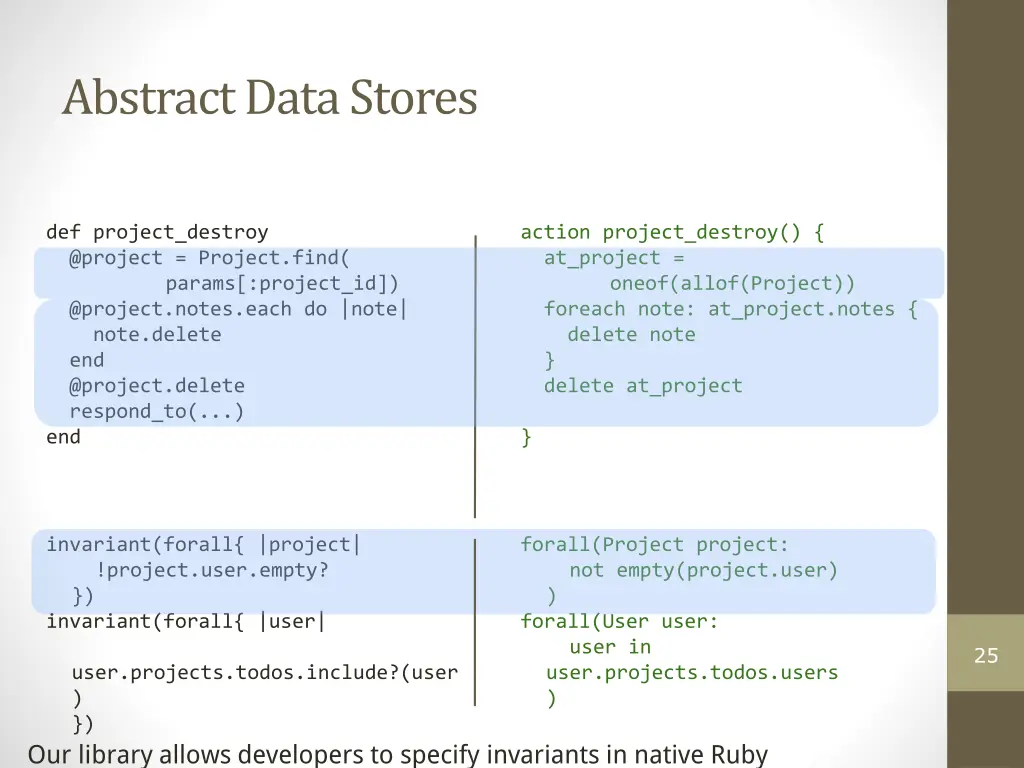 abstract data stores 1