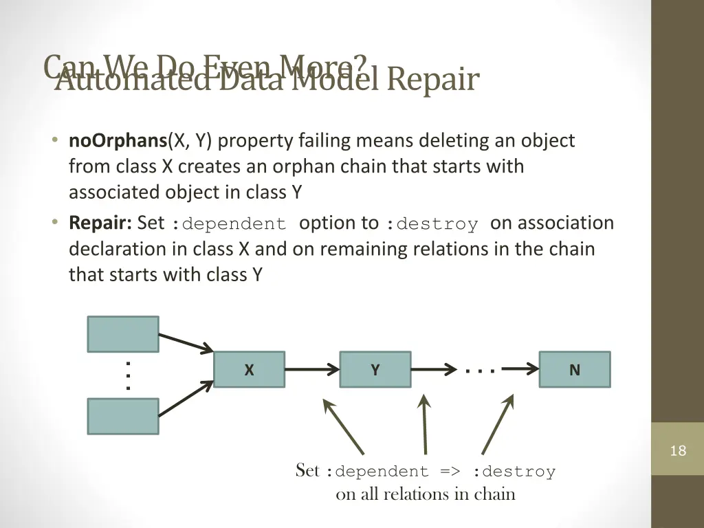 can we do even more automated data model repair