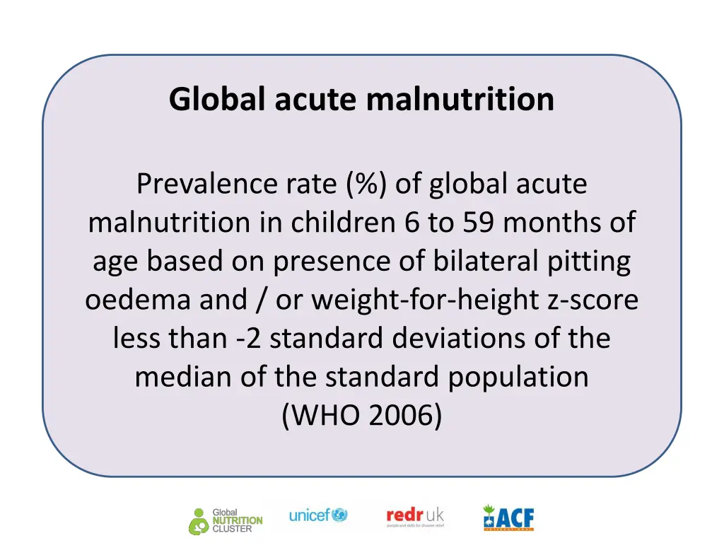 global acute malnutrition 2