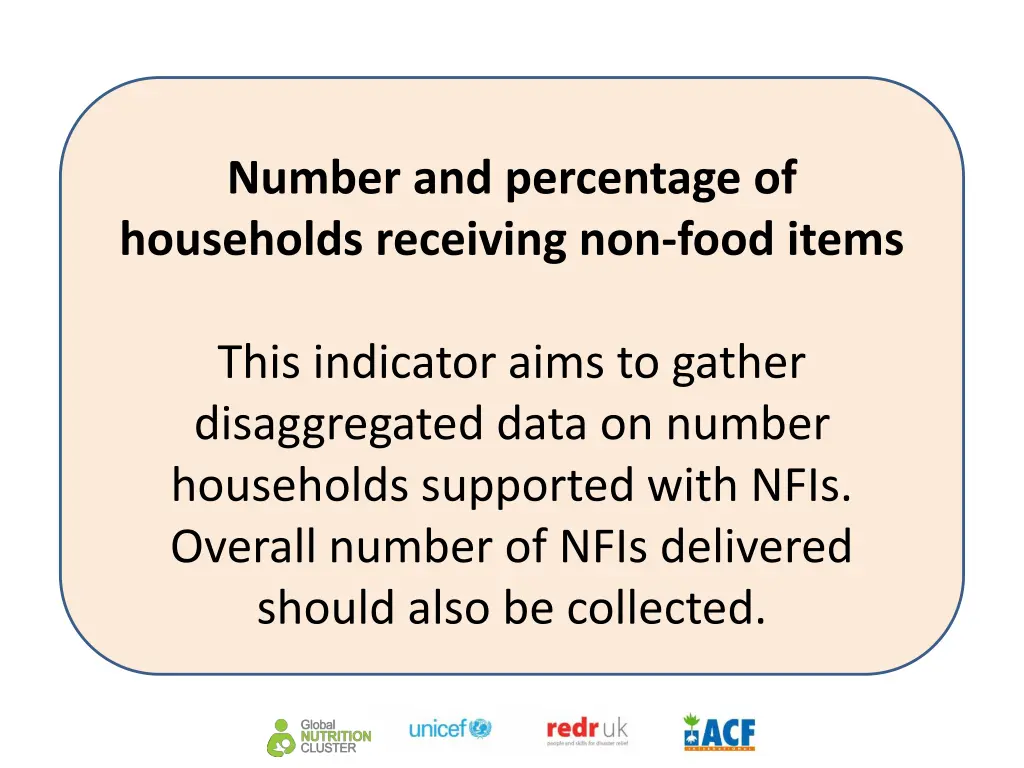 number and percentage of households receiving