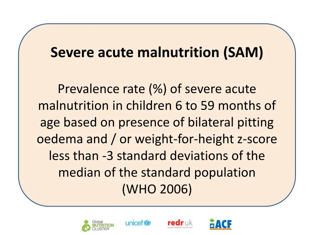 severe acute malnutrition sam