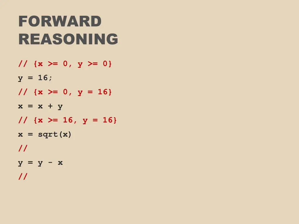forward reasoning 3