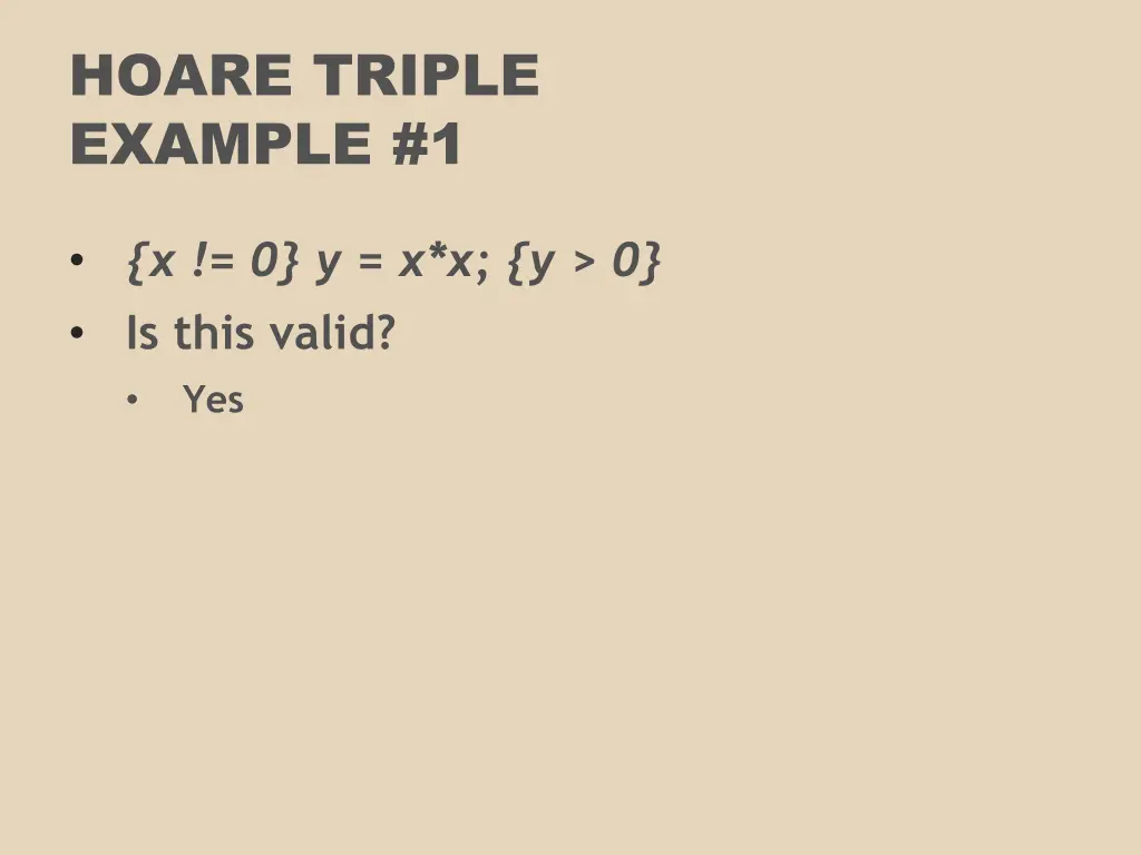 hoare triple example 1 1