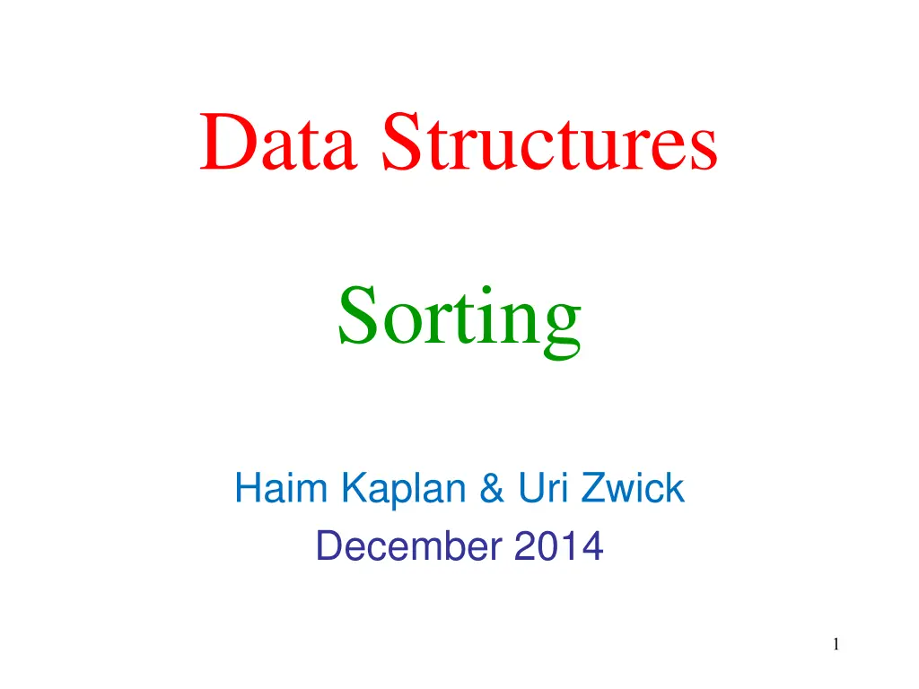data structures