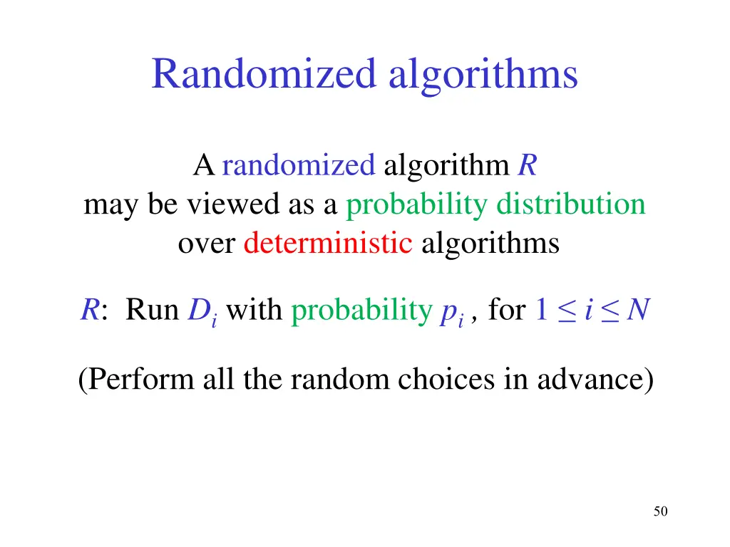 randomized algorithms 1