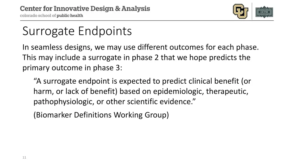 surrogate endpoints