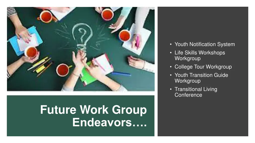 youth notification system life skills workshops