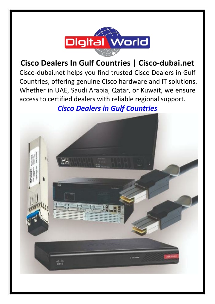 cisco dealers in gulf countries cisco dubai