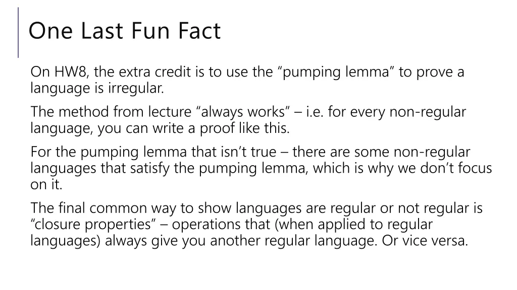 one last fun fact