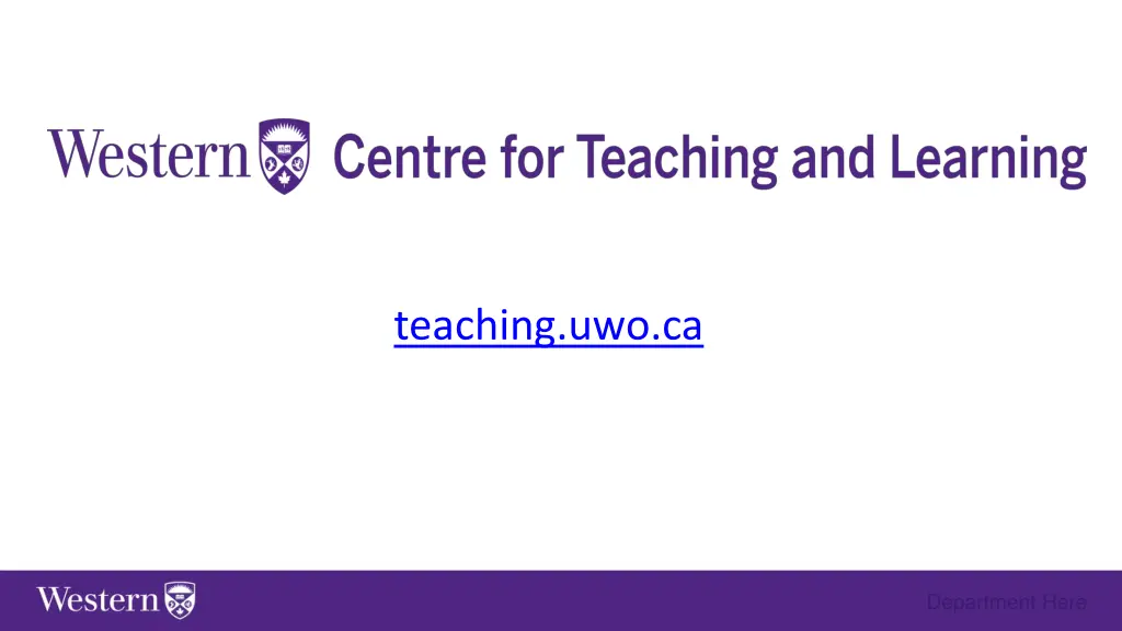teaching uwo ca
