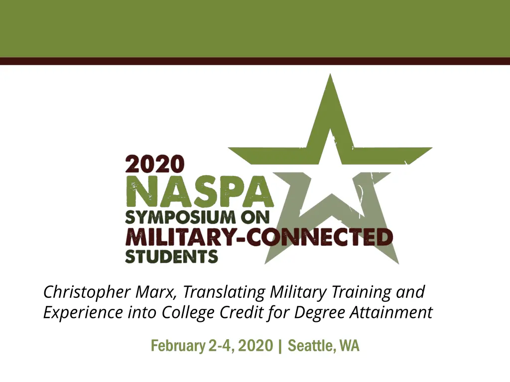 christopher marx translating military training