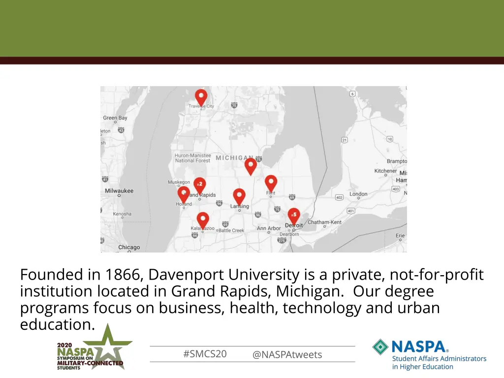 founded in 1866 davenport university is a private