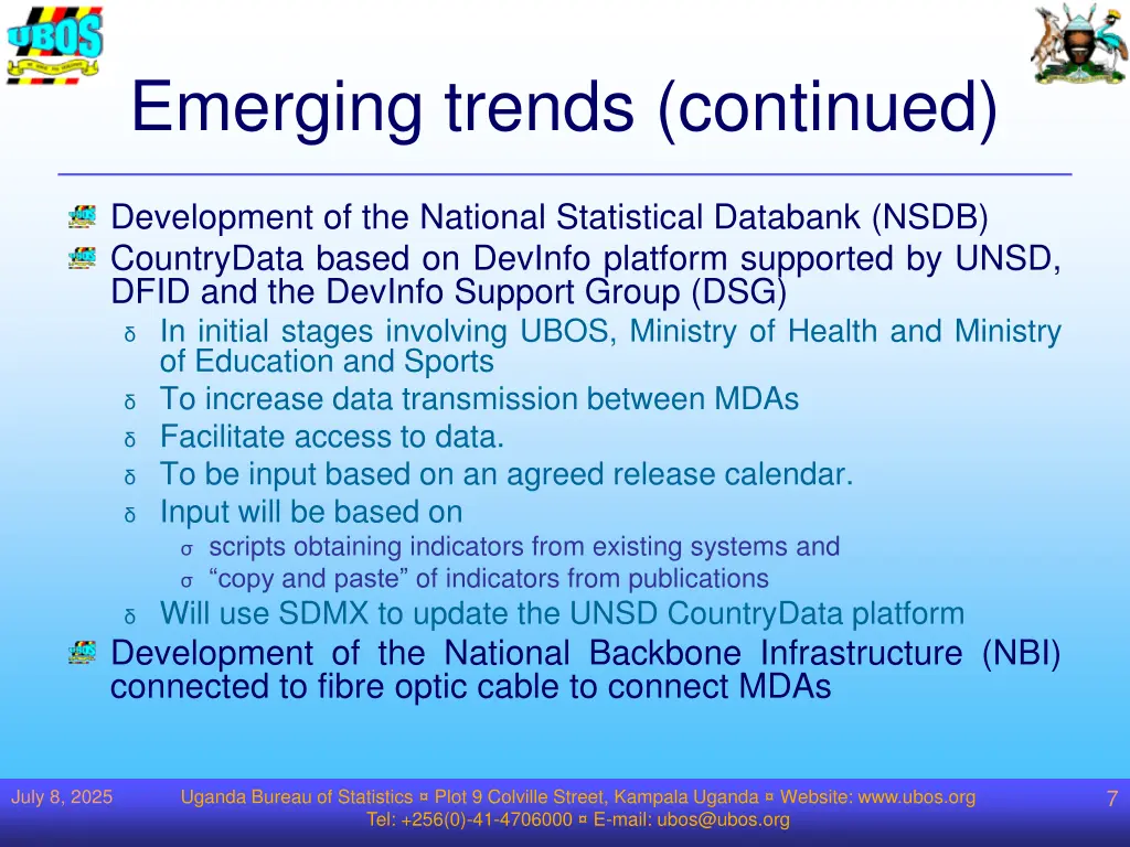 emerging trends continued