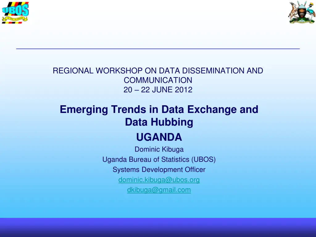 regional workshop on data dissemination