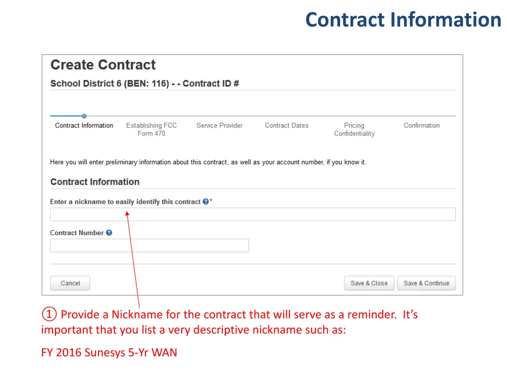 contract information 1