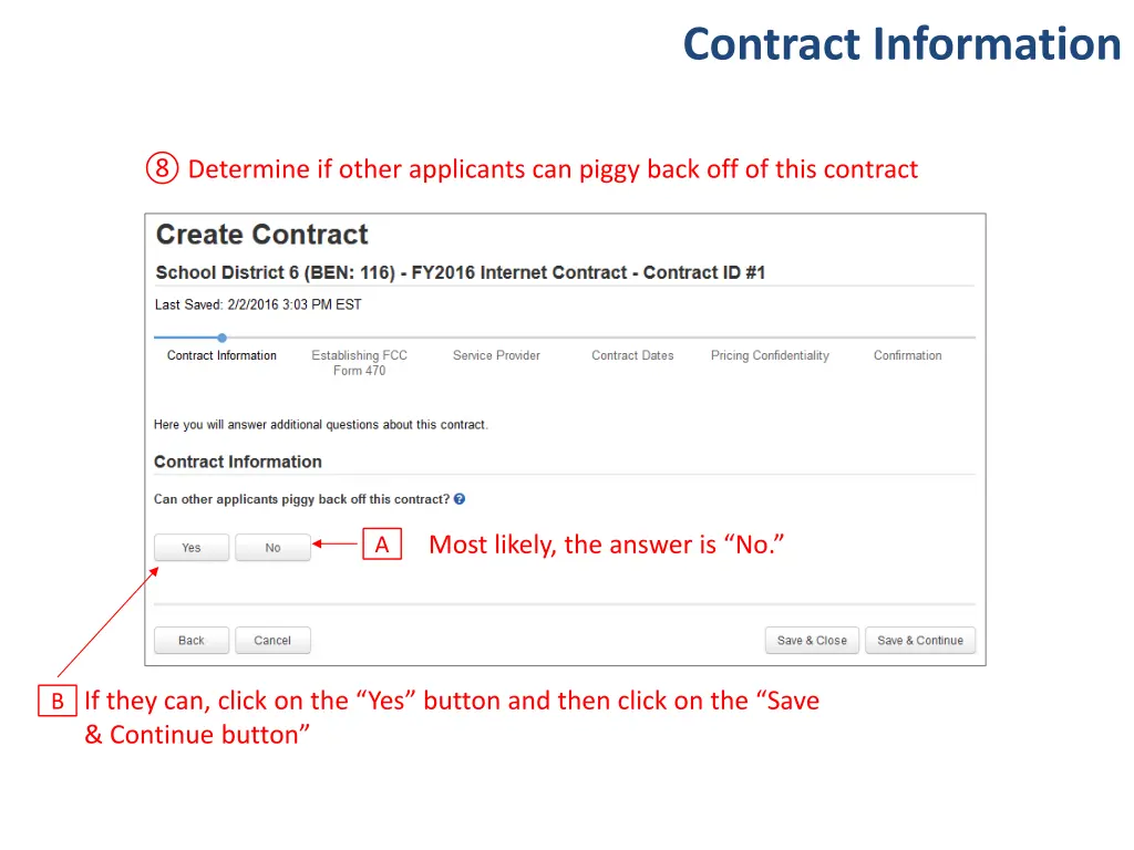 contract information 10