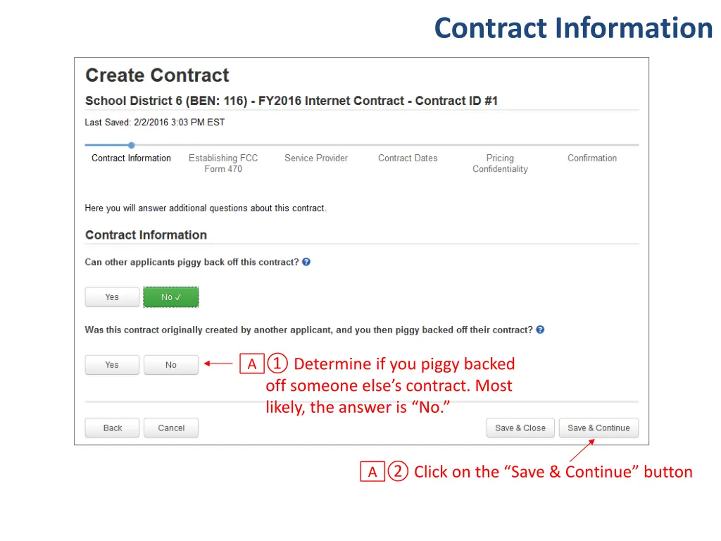 contract information 11