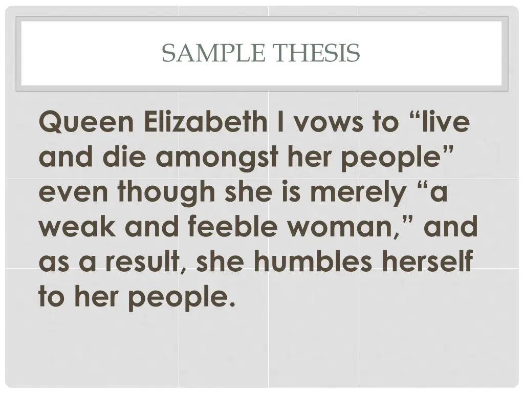 sample thesis