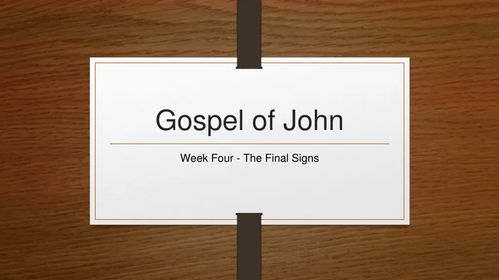 gospel of john