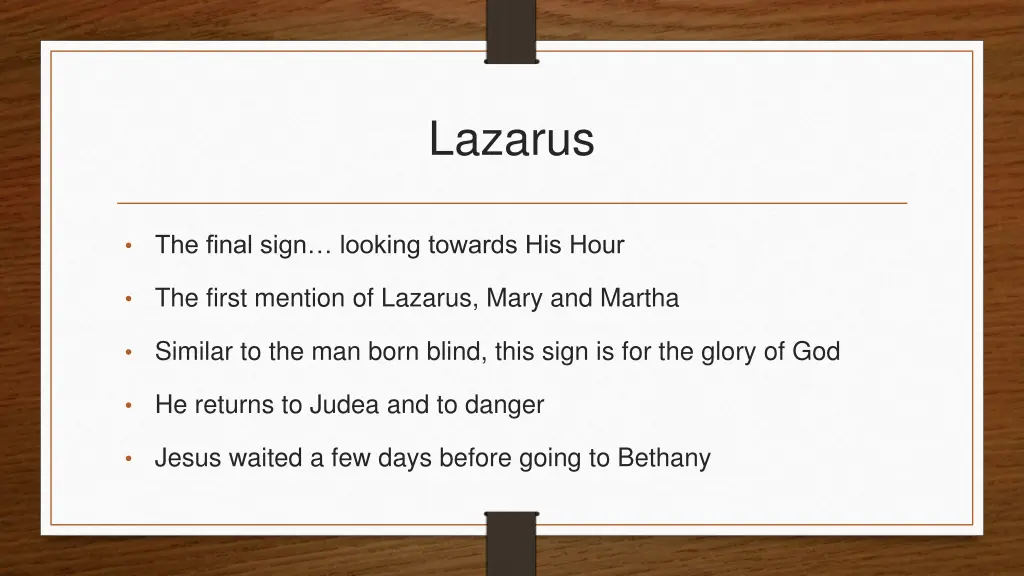 lazarus