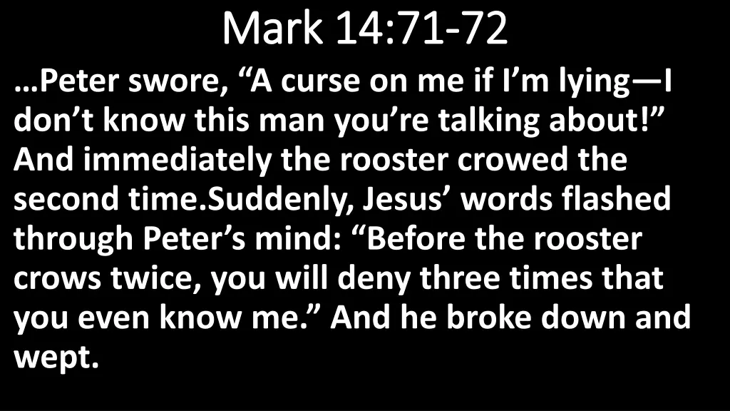 mark 14 71 mark 14 71 72