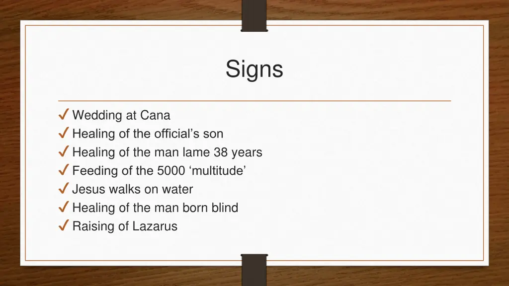 signs