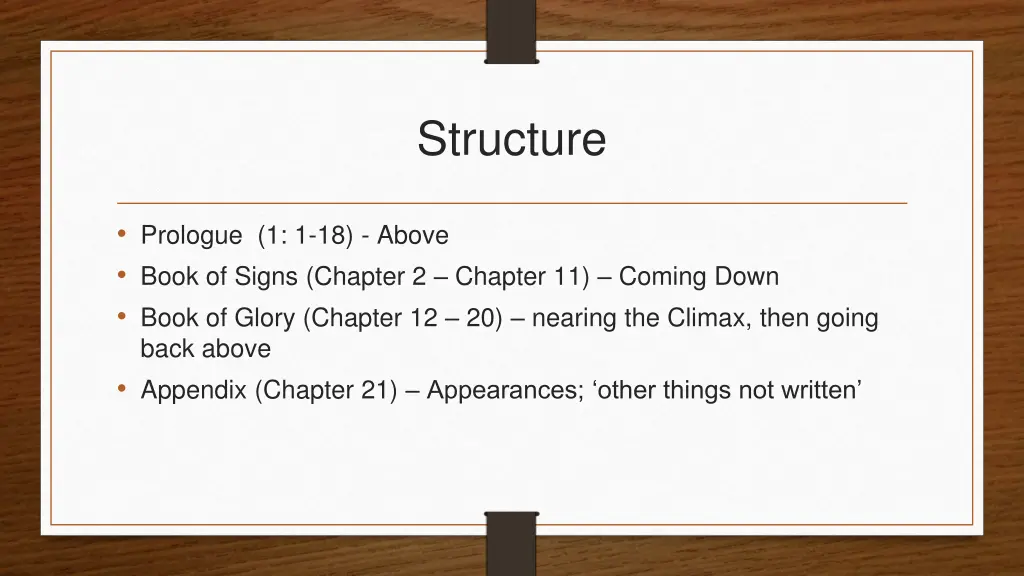 structure