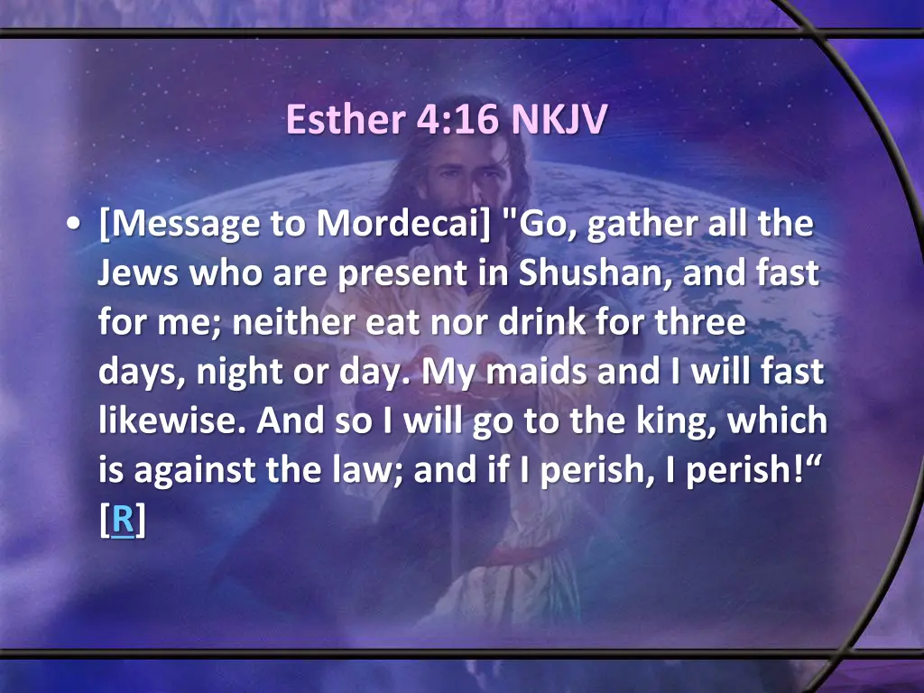 esther 4 16 nkjv