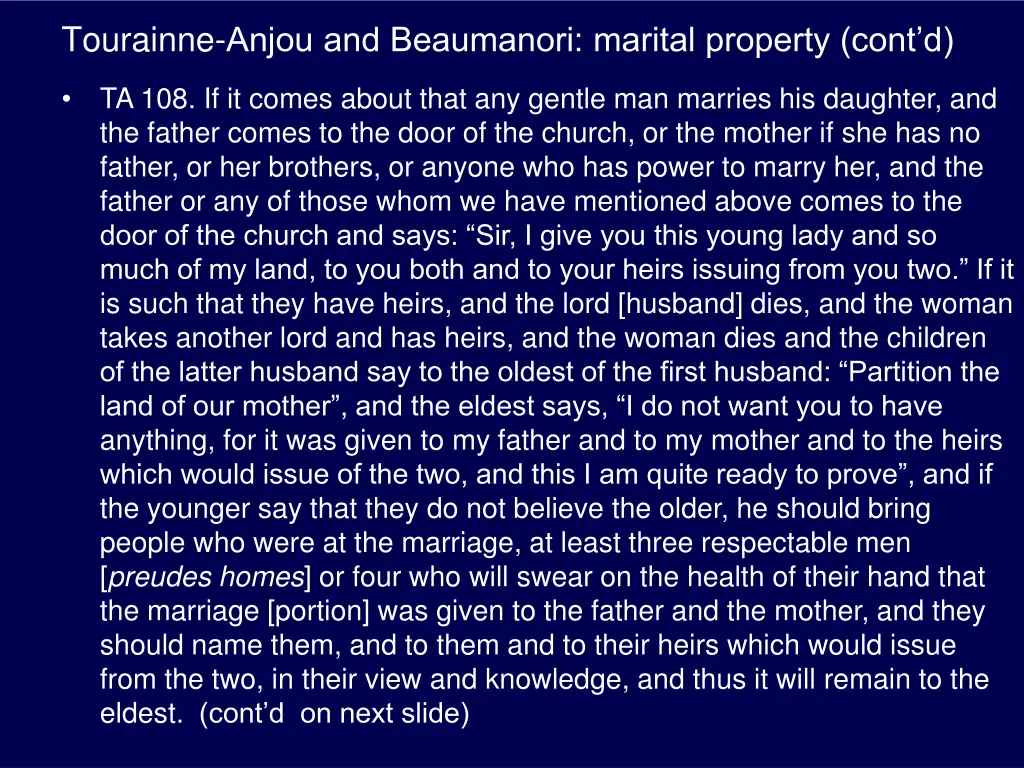 tourainne anjou and beaumanori marital property 3