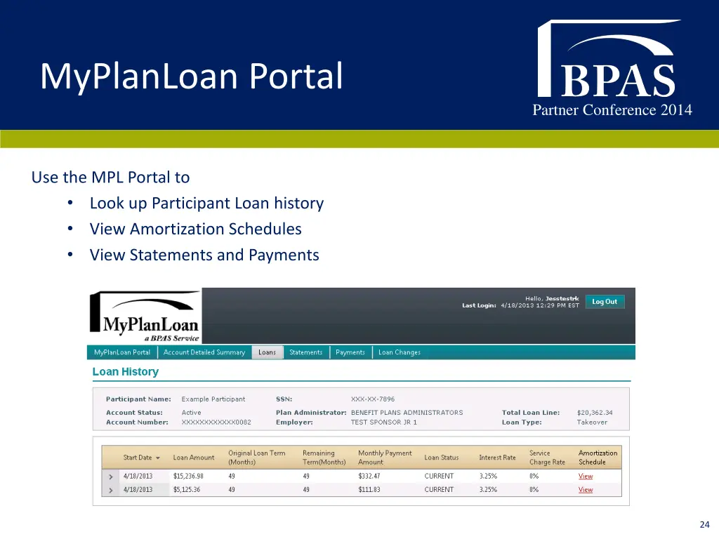 myplanloan portal 2