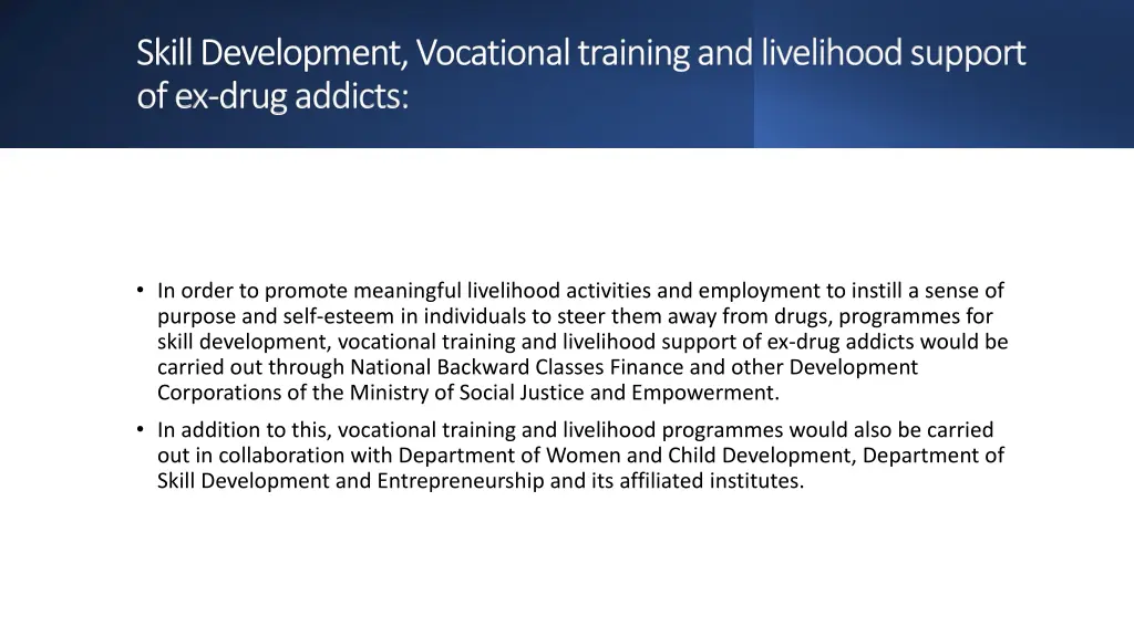 skill development vocational training