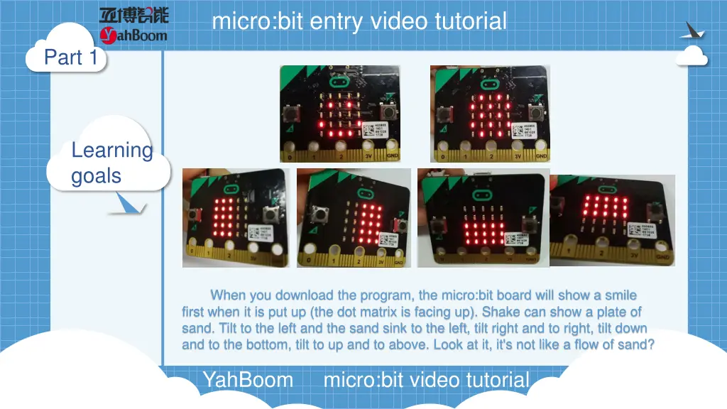 micro bit entry video tutorial 2