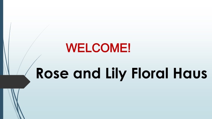 welcome welcome