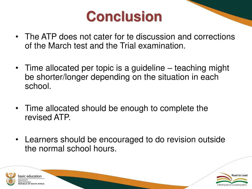 conclusion