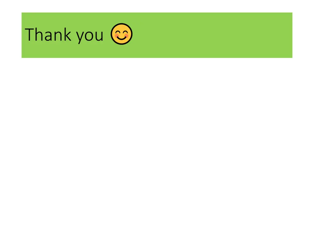 thank you