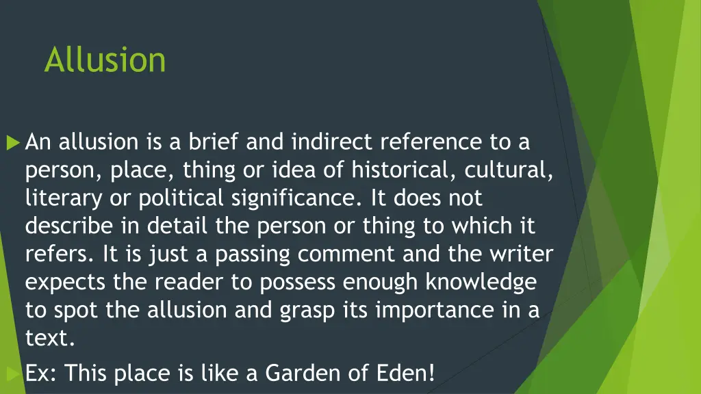 allusion