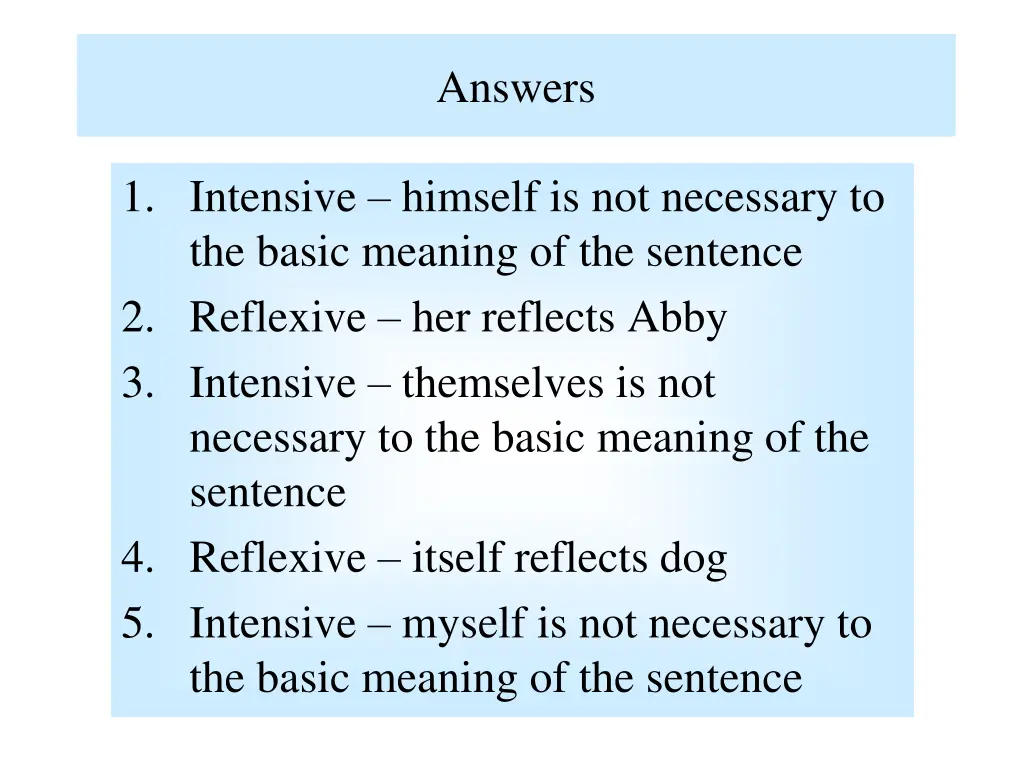answers 1