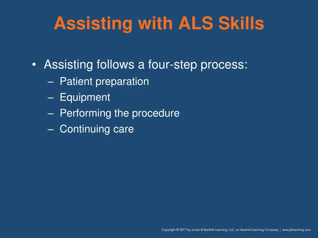 assisting with als skills