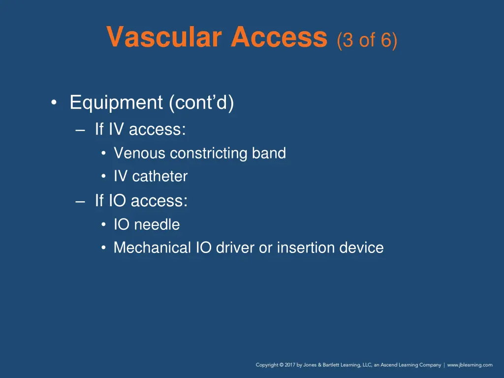vascular access 3 of 6