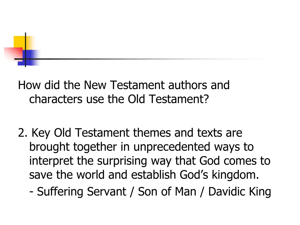 how did the new testament authors and characters 1