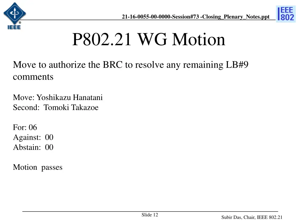 21 16 0055 00 0000 session 73 closing plenary 11
