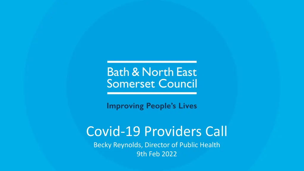 covid 19 providers call becky reynolds director