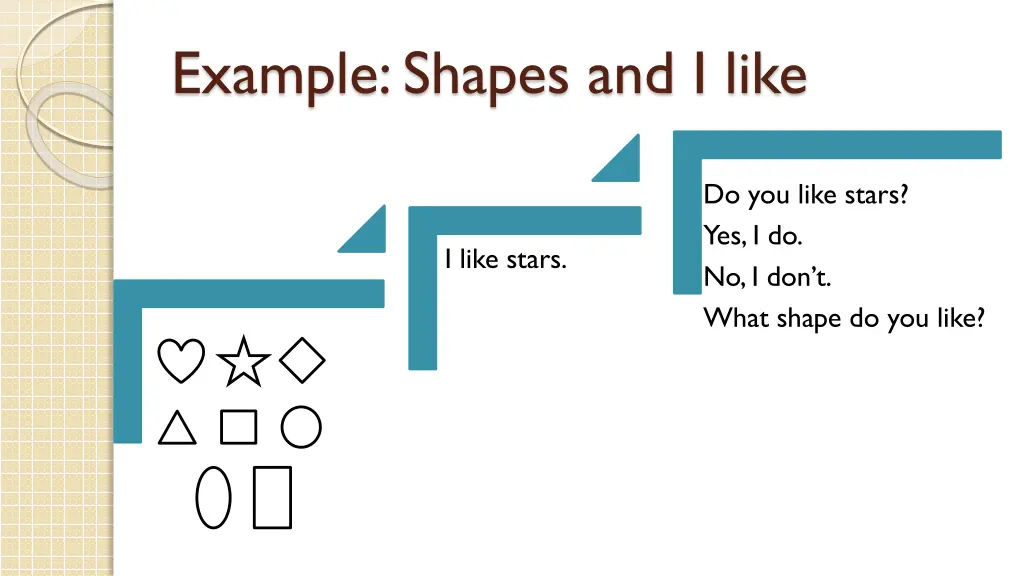 example shapes and i like